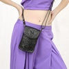 ADBG1448 American Darling Hand Tooled Leather Cell Phone Holder Western Crossbody