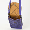 ADBG1448 American Darling Hand Tooled Leather Cell Phone Holder Western Crossbody
