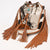 ADBG1272 American Darling Hair-On Cowhide Bucket Bag -Western Fringe Purse
