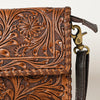 OHA119 Crossbody Genuine Leather women bag western Bag