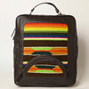 OHA138Backpack Saddle Blanket Genuine Leather Western Women Bag | for Laptop School Purse Travel