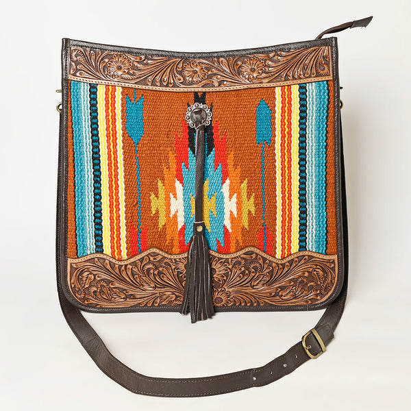 OHA115 Crossbody Genuine Leather women bag western Bag