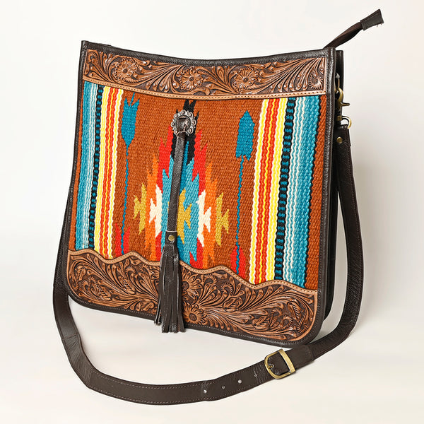 OHA115 Crossbody Genuine Leather women bag western Bag