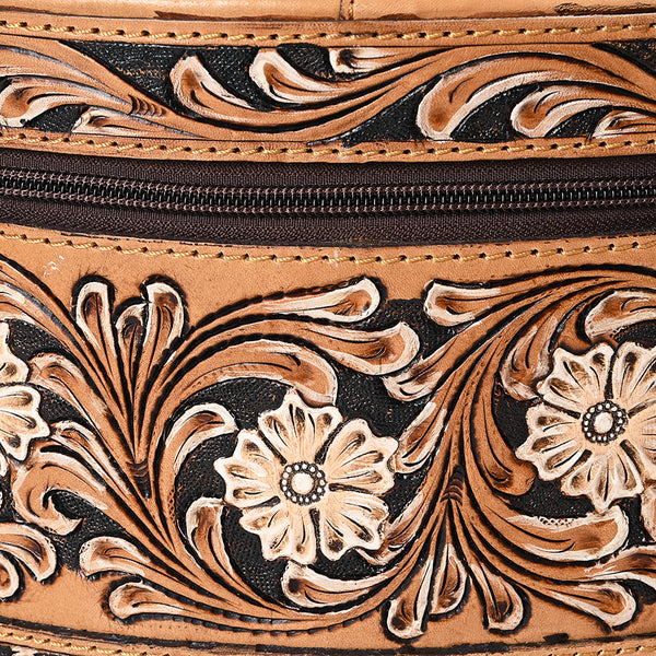 ADBGA412 American Darling Hand Tooled Leather Jewelry Case Western Accessory