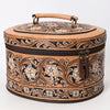 ADBGA412 American Darling Hand Tooled Leather Jewelry Case Western Accessory