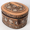 ADBGA412 American Darling Hand Tooled Leather Jewelry Case Western Accessory