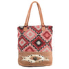 OHV264 Tote Upcycled Canvas Ladies Bag