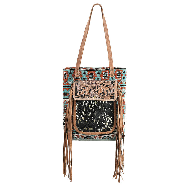 OHV270 Tote Upcycled Canvas Ladies Bag