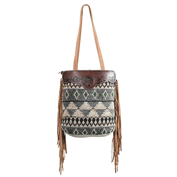 LC-OHV281Tote Upcycled Canvas Ladies Bag