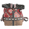 LC-OHV374 Backpack Upcycled Canvas Ladies Bag