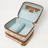 ADBGA454 American Darling Hair-On Cowhide Floral Carved Leather Jewelry Case