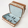 ADBGA454 American Darling Hair-On Cowhide Floral Carved Leather Jewelry Case