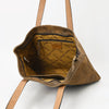 ADBGA479 American Darling Genuine Suede Leather Hand Tooled Floral Carved Tote Bag Western Purse