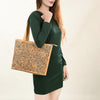 ADBGZ837 Hand-Tooled Leather Tote Bag - Western Floral Statement