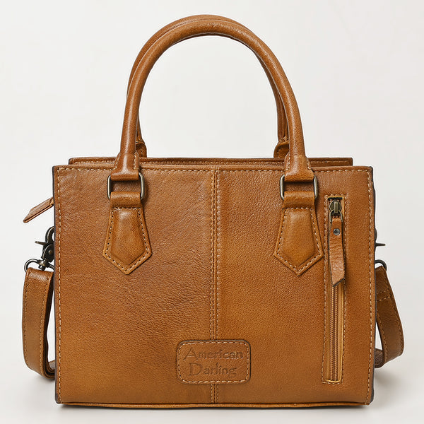 ADBG1453 American Darling Tooled Leather Tote | Floral Carved Crossbody
