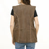 ADBZ055 American Darling Vintage Leather Waistcoat with Hand-Tooled Leather Art