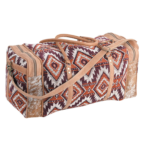OHV396 Duffel Upcycled Canvas Ladies Bag