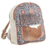 LC-OHV398 Backpack Upcycled Canvas Ladies Bag