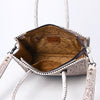 ADBG1131 American Darling Hand Tooled Leather Tote Bag -Western Floral Carved Purse
