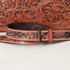 ADBG1131 American Darling Hand Tooled Leather Tote Bag -Western Floral Carved Purse