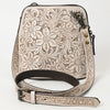 ADBG1136 American Darling Hand Tooled Floral Leather Crossbody Bag