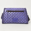 ADBG1137 American Darling Hand Tooled Floral Leather Clutch & Crossbody Purse