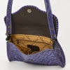 ADBG1137 American Darling Hand Tooled Floral Leather Clutch & Crossbody Purse