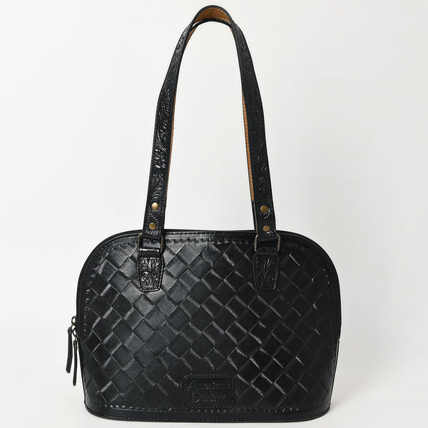 ADBG1139 American Darling Hand Tooled Floral Leather Tote Bag Western Purse