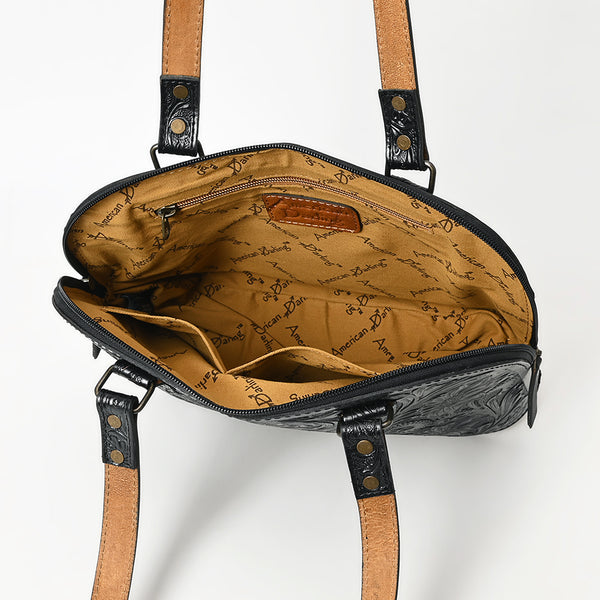 ADBG1139 American Darling Hand Tooled Floral Leather Tote Bag Western Purse