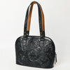 ADBG1139 American Darling Hand Tooled Floral Leather Tote Bag Western Purse