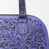 ADBG1139 American Darling Hand Tooled Floral Leather Tote Bag Western Purse