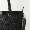 ADBG1141 American Darling Hand Tooled Leather Tote -Western Floral Carved Purse