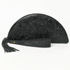 ADBG1233 American Darling Hand-Tooled Western Leather Taco Bag - Genuine Floral Carved Designer Wristlet