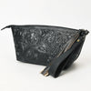ADBG1234 American Darling Hand-Tooled Western Leather Wristlet Bag - Genuine Floral Carved Women Clutch