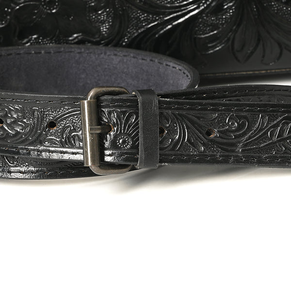 ADBG1235 American Darling Hand-Tooled Western Leather Crossbody Bag - Genuine Floral Carved Artisan Purse
