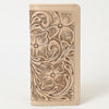 ADBG1269 American Darling Hand-Tooled Genuine Leather Western Wallet Handbag - Floral Carved Women Wallet