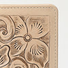 ADBG1269 American Darling Hand-Tooled Genuine Leather Western Wallet Handbag - Floral Carved Women Wallet