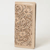 ADBG1269 American Darling Hand-Tooled Genuine Leather Western Wallet Handbag - Floral Carved Women Wallet