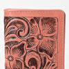 ADBG1269 American Darling Hand-Tooled Genuine Leather Western Wallet Handbag - Floral Carved Women Wallet