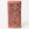 ADBG1269 American Darling Hand-Tooled Genuine Leather Western Wallet Handbag - Floral Carved Women Wallet