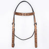 BER408-Western Leather Headstall