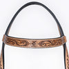 BER408-Western Leather Headstall