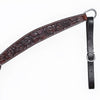 BER409-Western Leather Breast Collar