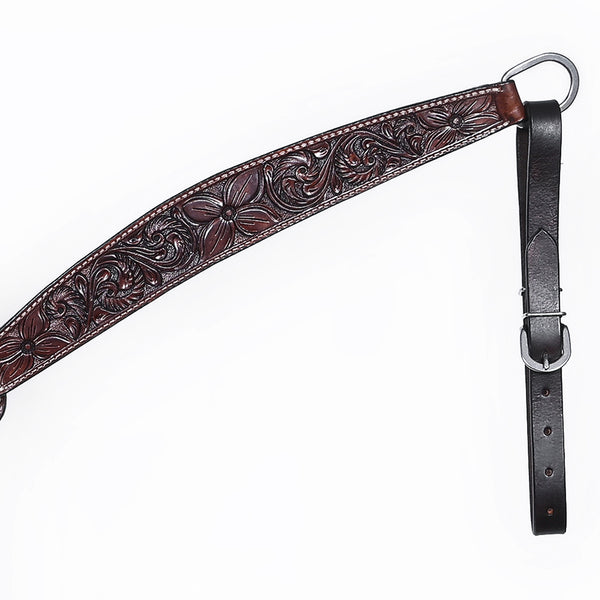 BER409-Western Leather Breast Collar