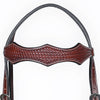 BER411-Western Leather Headstall