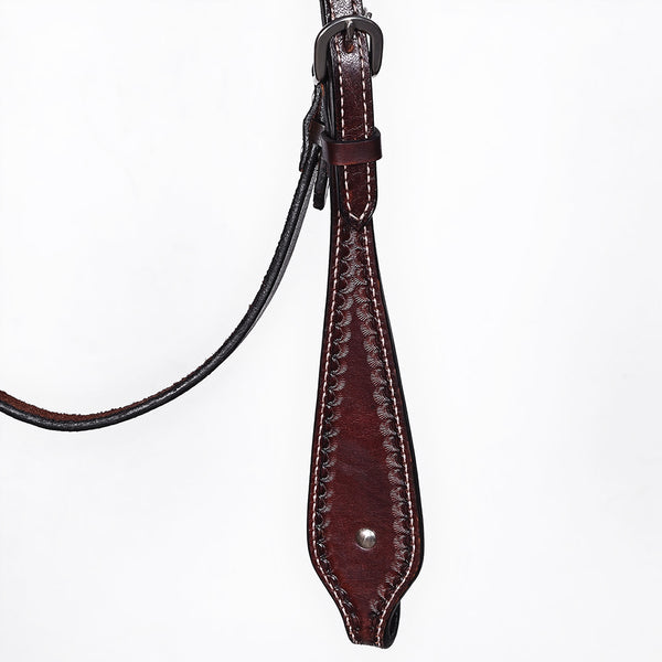 BER412-Western Leather Headstall