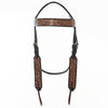 BER422-Western Leather Headstall