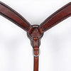BER459-Western Leather Breast Collar