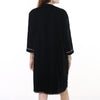 ADDR006 American Darling Black Fabric Dress Studded Western Boho Tunic