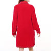 ADDR007 American Darling Red Fabric Dress Western Studded Concho Shift Tunic